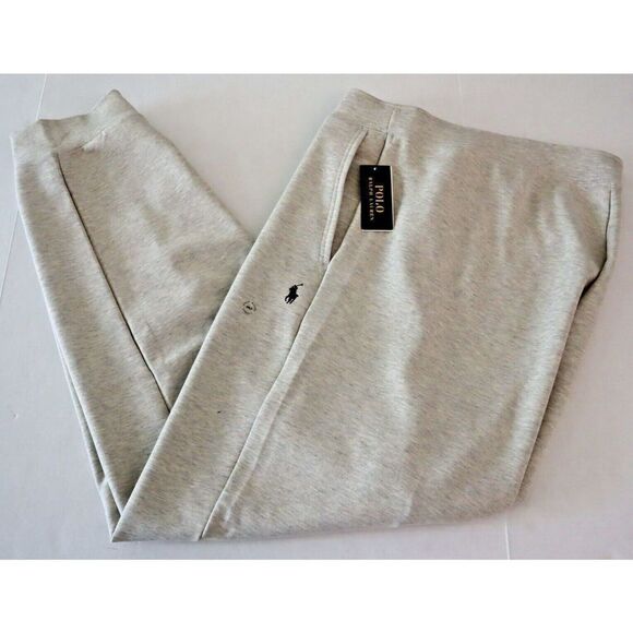 Polo Ralph Lauren Men Big & Tall Sz 4XLT Gray Heather Double-Knit Jogger Pants - Picture 6 of 7